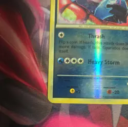 Pokemon TCG Gyarados 123/123 HeartGold SoulSilver Reverse Holo Foil Rare MP - Image 5