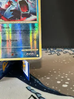 Pokemon TCG Gyarados 123/123 HeartGold SoulSilver Reverse Holo Foil Rare DMG - Image 4
