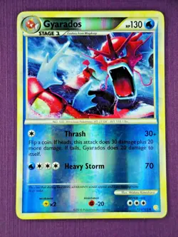 ~🌀EPIC RARE RED GYARADOS🌀~ Reverse Holo-Foil Dragon Pokemon Card HGSS 123/123 - Image 1