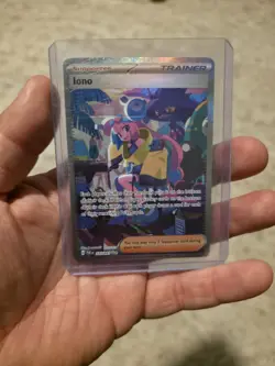 2024 Pokemon TCG Paldean Fates Iono Holo Trainer Card 237/091 - Image 1
