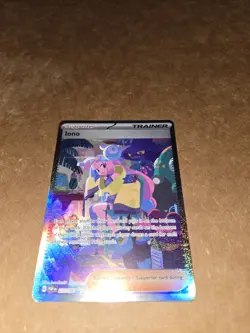 2024 Pokemon TCG Paldean Fates Iono Holo Trainer Card 237/091 Pack FRESH - Image 1