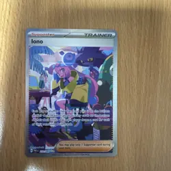 Pokemon TCG - Iono 237/091 SV: Paldean Fates Holo IR Card - Image 1