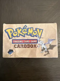 1999 Vintage Pokemon Card Fossil Card Box Wizards Of The Coast BOX ONLY - Image 1