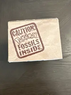 1999 Vintage Pokemon Card Fossil Card Box Wizards Of The Coast BOX ONLY - Image 3
