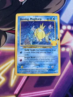Shining Magikarp 66/64 Pokemon Celebrations NM - Image 1