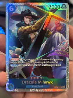 One Piece TCG - Dracule Mihawk OP09-048 SR - Emperors in the New World English - Image 1