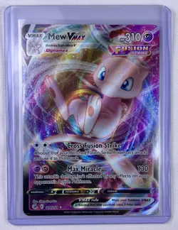 Pokemon TCG - Mew VMAX 114/264 - SWSH Fusion Strike - Ultra Rare - Holo - NM - Image 3
