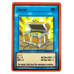 Epic Loot 048/150 LEGENDARY Ward TCG Trading Card Game 2nd Edition Gen 1 - NM - Image 1