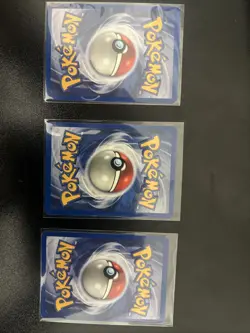 Pokemon TCG Trio Set Dark Jolteon Dark Flareon Dark Vaporeon NON HOLO - Image 2