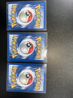 Pokemon TCG Trio Set Dark Jolteon Dark Flareon Dark Vaporeon NON HOLO - Image 2