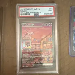 Pokemon Mew ex 053 SVP Promo EX Holo 180HP English Card Scarlet & Violet - Image 1
