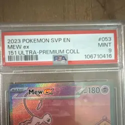 Pokemon Mew ex 053 SVP Promo EX Holo 180HP English Card Scarlet & Violet - Image 2