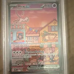 Pokemon Mew ex 053 SVP Promo EX Holo 180HP English Card Scarlet & Violet - Image 3