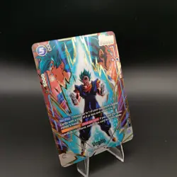 Dragon Ball Fusion World Vegito Secret Rare Card Alt Art FB02-139 - Image 2