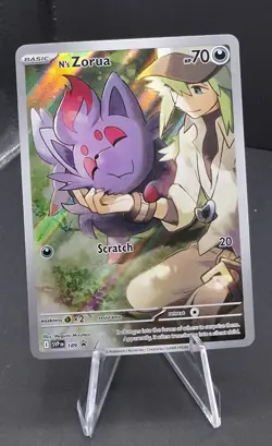 N's Zorua 189 Sv: Scarlet & Violet Promo Cards Holo - Image 1