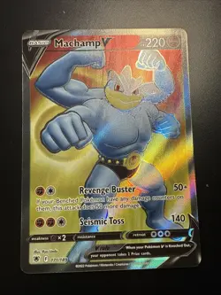 Pokemon Card Machamp v 171/189 Astral Radiance Full Art, Ultra Rare - Image 1
