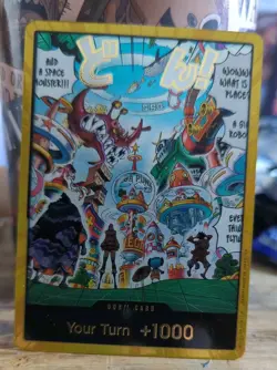 OP14 Don!! Egghead Crisis - Gold - One Piece TCG - ENGLISH - Image 1