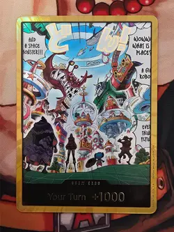 OP14 Don!! Egghead Crisis - Gold - One Piece TCG - ENGLISH - Image 1