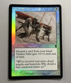 Tireless Tribe X1 (Foil) (Lightly Played) (Magic The Gathering: Odyssey) - Image 1