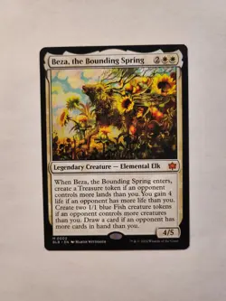 Beza, the Bounding Spring NM , English Bloomburrow MTG Magic - Image 1