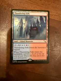 Thundering Falls Murders at Karlov Manor Regular MTG Magic the Gathering - Image 1