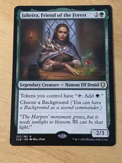 Jaheira, Friend of the Forest - NM MTG CLB - Image 1