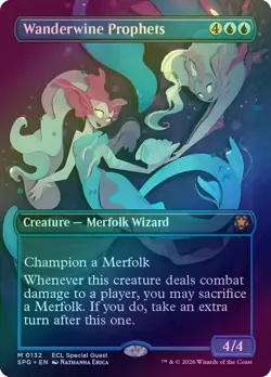 (FOIL) Wanderwine Prophets (132) - Special Guests (SPG) - MTG - Image 1