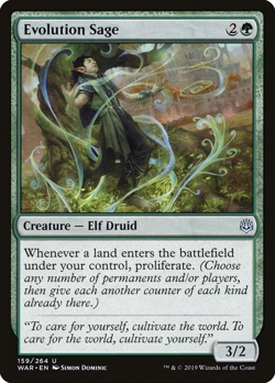 Evolution Sage 159 LP Normal War of the Spark MTG EN - Image 1