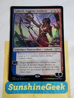 Saheeli, Sublime Artificer (Stained Glass) Secret Lair Drop Foil - Image 1