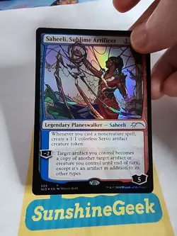 Saheeli, Sublime Artificer (Stained Glass) Secret Lair Drop Foil - Image 2