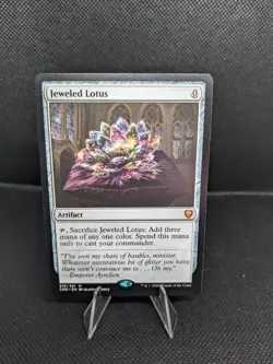 MTG Jeweled Lotus Commander Masters Regular Magic the Gathering Banned Magic - Image 1