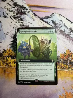 SPRINGLEAF PARADE Extended Art Rare Lorwyn Eclipsed Near Mint MTG - Image 2