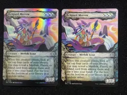 Eclipsed Merrow #339 (Showcase Foil) and (Showcase Regular) Mixed Lot of 2 NM - Image 1
