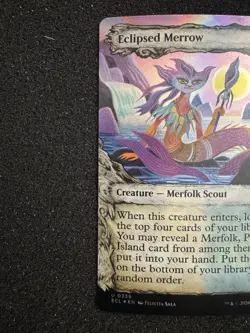 Eclipsed Merrow #339 (Showcase Foil) and (Showcase Regular) Mixed Lot of 2 NM - Image 5