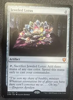 Magic the Gathering Mythic Rare JEWELED LOTUS Commander Legends 319/361 NM/M - Image 1