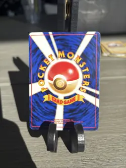 Charmander No.004 Base Set Old Back 1996 Pokemon Card Japanese - Image 2