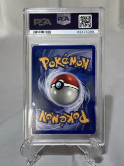 1999 Pokemon Mewtwo Holo Base Set #10 PSA 7 NM - Image 2
