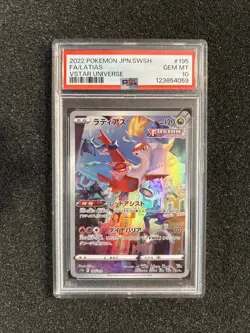 Pokemon Latias 195/172 S12a: Vstar Universe Holo (Japanese) PSA 10 GEM MNT 🤩 - Image 1