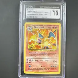 Pokemon Charizard #003/034 Classic Holo CGC 10 Gem Mint English 2023 TCG - Image 1