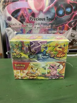 Pokemon TCG Prismatic Evolutions MINI TIN DISPLAY 8x MINI TINS Sealed Tins - Image 1