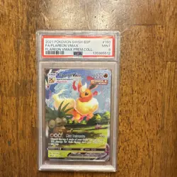 Pokemon Flareon VMAX SWSH180 Promo Sword & Shield Holo PSA 9 Single Strike - Image 1