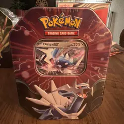 Pokemon Dialga-ex Tin Box | NEU OVP | Deutsch | 4 Booster | ex Promo - Image 1