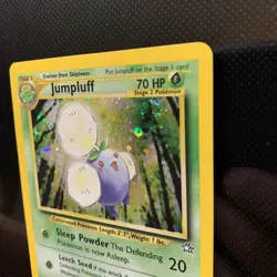 Pokemon TCG Jumpluff 7/111 Neo Genesis Holo Atsuko Nishida NM SWIRL - Image 4