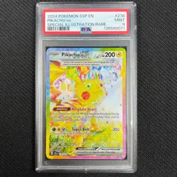 Pikachu ex 238/191 SIR Pokemon Card PSA 9 English Surging Sparks 2019 TCG CCG - Image 4