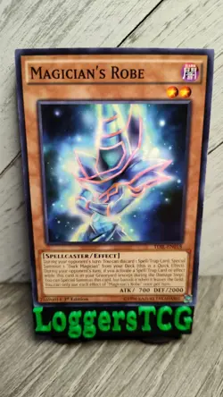 Yu-Gi-Oh! Magician's Robe / TDIL EN018 1st Edition LP - Image 1