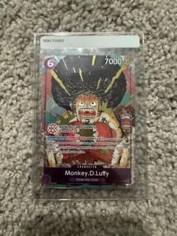 One Piece Monkey.D.Luffy BANDAI Card Games Fest 25-26 OP07-073 promo - Image 1