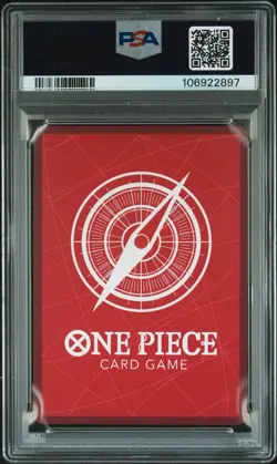 2024 One Piece Sanji PRB01 001 Leader Alt Art Premium Booster PSA 10 GEM MT - Image 2