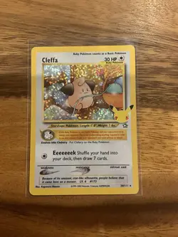 Cleffa 20/111 Celebrations: Classic Collection Pokemon TCG Card NM - Image 1