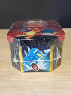 POKEMON HIDDEN FATES CHARIZARD GX FACTORY SEALED TIN - Image 4