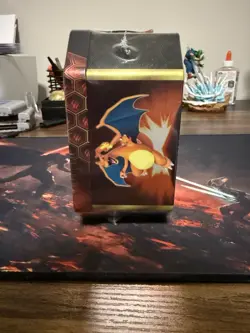Pokemon TCG Hidden Fates Tin Charizard GX Factory Sealed 820650804816 - Image 2